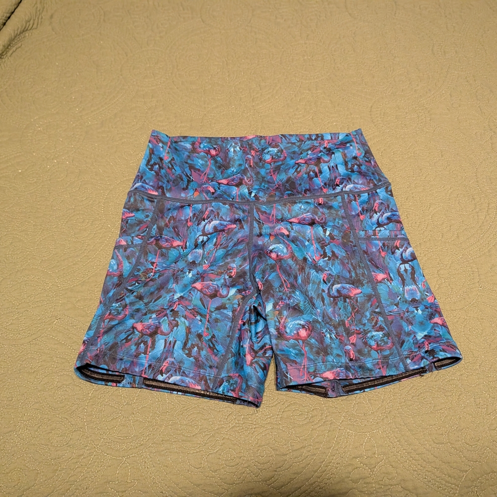 Constantly Varied Gear Blue and Pink Athletic Shorts